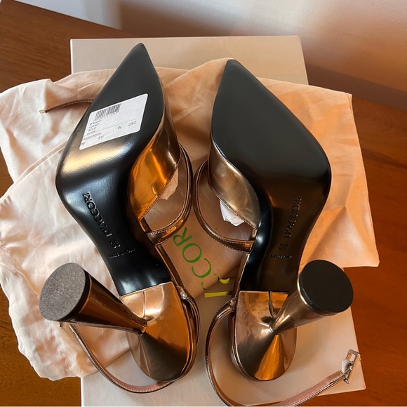 D'ACCORI Arya 100mm patent-leather pumps - Picture 6 of 9